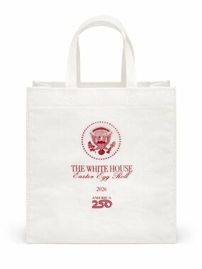 2026 Easter Egg Roll White Tote Bag